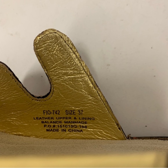 Alegria F10-742 Fiona Triple Strap Multi Colored Sandals  Sz 37 US-7, 7.5 NWOB - Picture 11 of 15